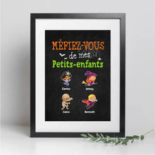 Charger l'image dans la galerie, Jusqu'à 15 enfants, Passe partout Halloween personnalisé, cadeau pour grand-mère, grand-père, petits-enfant