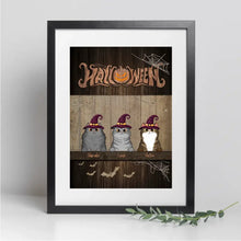 Charger l'image dans la galerie, Jusqu'à 8 chats, Passe partout Personnalisée, Cadeaux pour les amoureux des chats, Joyeux Halloween