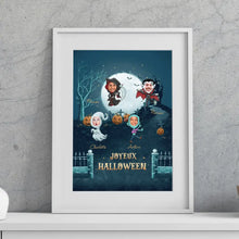 Charger l'image dans la galerie, Jusqu'à 7 membres, Passe partout photo personnalisés, Halloween Cadeau pour Famille, papa, maman, enfants