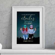 Charger l'image dans la galerie, Jusqu'à 5 amis, Passe partout personnalisée, cadeau pour, amis, sœurs, Meilleures amies, Les vrais amis