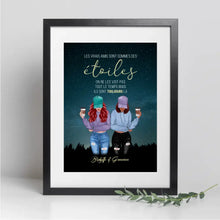 Charger l'image dans la galerie, Jusqu'à 5 amis, Passe partout personnalisée, cadeau pour, amis, sœurs, Meilleures amies, Les vrais amis