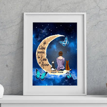 Charger l'image dans la galerie, Jusqu'à 4 chats, Passe partout personnalisée, Cadeau pour Maman Chat, t'aime jusqu'à la lune et retour
