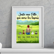 Charger l'image dans la galerie, Jusqu'à 4 lapins, Passe partout personnalisés, Cadeau Pour Maman De lapin, fête des mères, aime les lapins