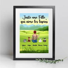 Charger l'image dans la galerie, Jusqu'à 4 lapins, Passe partout personnalisés, Cadeau Pour Maman De lapin, fête des mères, aime les lapins