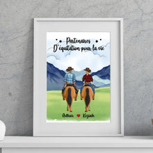 Charger l'image dans la galerie, Passe partout cheval personnalisés, Cadeau Pour couple, femme, mari, petit ami, petite amie, chevaux