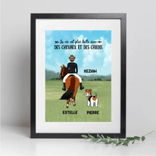 Charger l'image dans la galerie, Passe partout personnalisés, Cadeau Pour Maman Cheval, fête des mères, mieux avec chevaux et chiens
