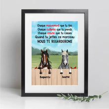 Charger l'image dans la galerie, Jusqu'à 3 chevaux, Passe partout personnalisés, Cadeau Pour amoureux chevaux, chaque mouvement que tu fais
