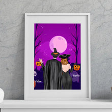 Charger l'image dans la galerie, Passe-partout Personnalisée pour Couples, Cadeau Halloween idéal pour Mari et Femme, Joyeux Halloween