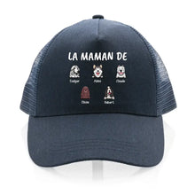 Charger l'image dans la galerie, Casquette personnalisée chien, Casquette femme chiens, Jusqu'à 6 chiens, La maman de chiens