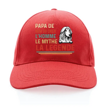 Charger l'image dans la galerie, Casquette personnalisée Papa de chien, casquette homme, papa la légende