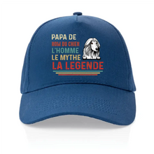 Charger l'image dans la galerie, Casquette personnalisée Papa de chien, casquette homme, papa la légende