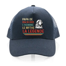 Charger l'image dans la galerie, Casquette personnalisée Papa de chien, casquette homme, papa la légende