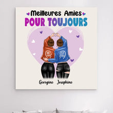 Charger l'image dans la galerie, Impressions sur métal personnalisée, cadeau pour sœurs, amies, filles, meilleures amies pour toujours