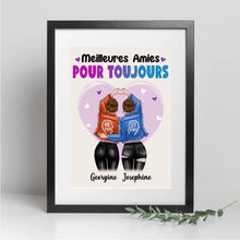 Charger l'image dans la galerie, Passe partout personnalisée, cadeau pour sœurs, amies, filles, meilleures amies pour toujours