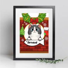 Charger l'image dans la galerie, Passe-partout Personnalisée : Le Cadeau de Noël Parfait pour Papa et Maman Chat, Pour tous les Amoureux des Chats