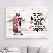 Charger l'image dans la galerie, Impression sur Acrylique personnalisée, Noël cadeau pour Couple, épouse, mari, Famile, Toutes Les Histoires