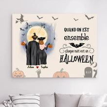 Charger l'image dans la galerie, Impression sur Acrylique personnalisée, Halloween cadeau pour Couple, épouse, mari, Famille, Quand On Ensemble