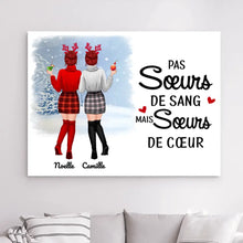 Charger l'image dans la galerie, Impression sur Acrylique personnalisée, Noël cadeau pour amie, Pas Sœurs De Sang Mai Sœurs De Cœur