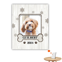 Charger l'image dans la galerie, Impression sur table personnalisée, TableTop Print Photo cadeau pour Maman et Papa chat, Chien, Animal, joyeux noël