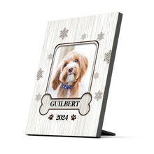Charger l'image dans la galerie, Impression sur table personnalisée, TableTop Print Photo cadeau pour Maman et Papa chat, Chien, Animal, joyeux noël