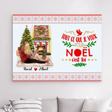 Charger l'image dans la galerie, Impression sur Acrylique personnalisée, noël cadeau pour Couple, femme, mari, tout ce que je veux pour noël c'est toi