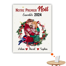 Charger l'image dans la galerie, Impression sur table personnalisée, TableTop Print noël cadeau pour Couple, femme, mari, nouveau-né, bébé, notre premier