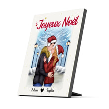 Charger l'image dans la galerie, Impression sur table personnalisée, TableTop Print cadeau pour Couple, femme, mari, petit ami, petite amie, Joyeux noël