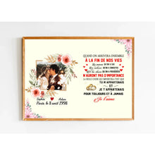Charger l'image dans la galerie, Poster encadré en bois personnalisée, mariage cadeau pour Couple, femme, mari, Quand on arrivera ensemble