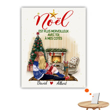 Charger l'image dans la galerie, Impression sur table personnalisée, TableTop Print cadeau pour Couple, femme, mari, maman et papa chien