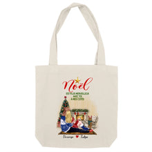 Charger l'image dans la galerie, Jusqu'à 2 chiens, Sac fourre-tout personnalisé couple, Cadeaux de Noël pour elle, lui, amoureux des chiens