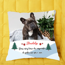 Charger l'image dans la galerie, Ornements photo personnalisés, cadeau pour les amoureux des chien, chat, maman et papa, vous aves laisse des empreintes