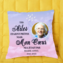 Charger l'image dans la galerie, Mémorial Photo Ornements personnalisés, Souvenirs de grand-mère, grand-père, papa, maman, sœur, frère, Tes Ailes
