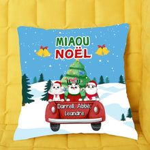 Charger l'image dans la galerie, Ornements personnalisés, cadeau pour les amoureux des chats, maman et papa chat, Miaou Noël