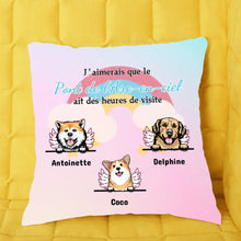Charger l'image dans la galerie, Chiens personnalisés Ornements, cadeau pour maman et papa chien, J'aimerais que le Pont de l'Arc-en-ciel