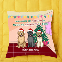 Charger l'image dans la galerie, Ornements personnalisés, cadeau pour les amoureux des chiens, maman et papa chien, Sur la liste des méchants