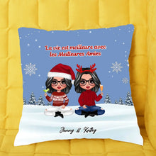 Charger l'image dans la galerie, meilleures amies Noël personnalisés Ornements, cadeau pour meilleures amies, sœurs, meilleur ami pour toujours
