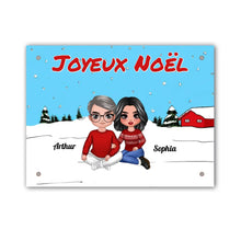 Charger l'image dans la galerie, Carpette personnalisé, Tapis Cadeau pour la famille, Couple, Joyeux Noël Bienvenue dans notre nouvelle maison