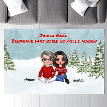 Charger l'image dans la galerie, Plaque De Porte personnalisé, signe en métal Cadeau pour la famille, Couple, Joyeux Noël