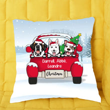 Charger l'image dans la galerie, Impressions sur cercle en mousse personnalisés, cadeau pour les amoureux des chiens, maman et papa chien, Noël et les chiens