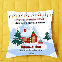 Charger l'image dans la galerie, Couple plaque de porte en mousse personnalisés, cadeau pour Couple, Femme, mari, Notre premier Noël dans notre nouvelle maison