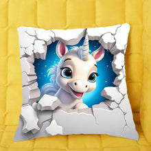 Charger l'image dans la galerie, 3D Licorne Fourre-tout personnalisés, Noël cadeau pour femme, maman, sœur, tante, grand-mère