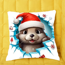 Charger l'image dans la galerie, 3D bébé Loutre franchir le mur Fourre-tout personnalisés, Noël cadeau pour femme, maman, sœur, tante, grand-mère