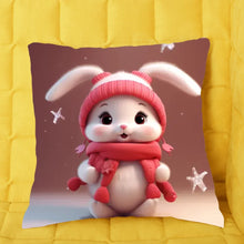 Charger l'image dans la galerie, 3D bébé Lapin L'hiver Fourre-tout personnalisés, Noël cadeau pour femme, maman, sœur, tante, grand-mère
