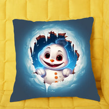 Charger l'image dans la galerie, 3D Bonhomme de neige fou Fourre-tout personnalisés, Noël cadeau pour femme, maman, sœur, tante, grand-mère