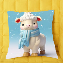 Charger l'image dans la galerie, 3D Vache Charolais Fourre-tout personnalisés, Noël cadeau pour femme, maman, sœur, tante, grand-mère