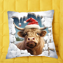Charger l'image dans la galerie, 3D Vache Highland Fourre-tout personnalisés, Noël cadeau pour femme, maman, sœur, tante, grand-mère