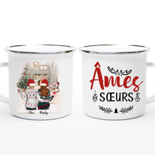 Charger l'image dans la galerie, Jusqu'à 5 filles, Cadeaux de Noël, mug personnalisé meilleure amie, Tasse personnalisée soeur, mug pour son ami