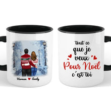 Charger l'image dans la galerie, Mug personnalisé couple, Tasse pour lui, Cadeaux pour elle, Cadeaux de Noël