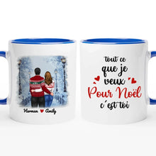 Charger l'image dans la galerie, Mug personnalisé couple, Tasse pour lui, Cadeaux pour elle, Cadeaux de Noël