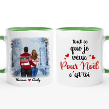 Charger l'image dans la galerie, Mug personnalisé couple, Tasse pour lui, Cadeaux pour elle, Cadeaux de Noël